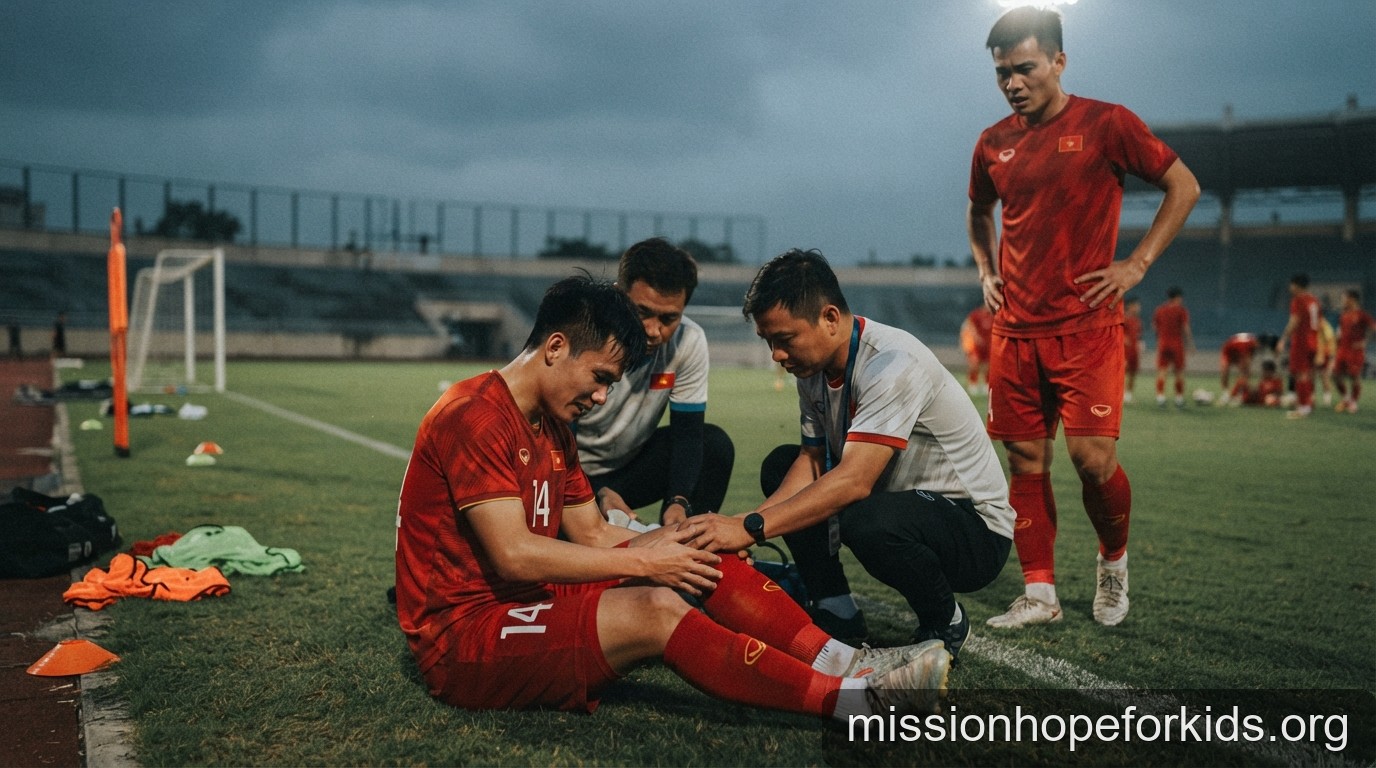 Báo động đỏ cho ĐT Việt Nam: Hàng loạt trụ cột chấn thương trước thềm FIFA ASEAN Cup 2026